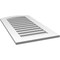 Ekena Millwork Arch Top Surface Mount PVC Gable Vent: Non-Functional, w/ 3-1/2"W x 1"P Standard Frame, 20"W x 36"H GVPAR20X3601SN - alternate 2